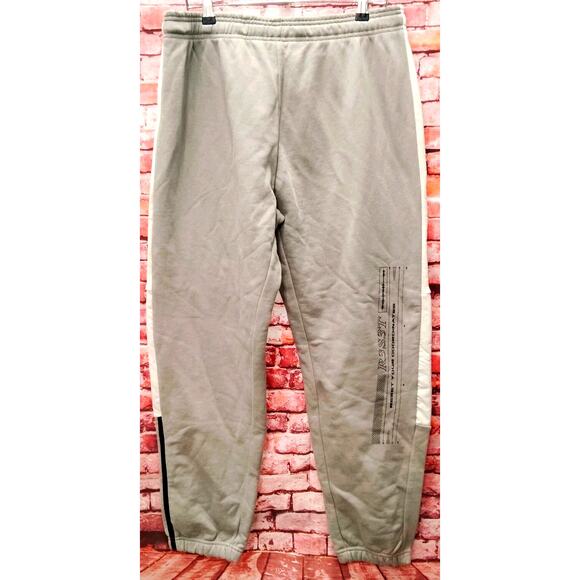 adidas SG ID Pants Men's Large Gray Colorblock Jogger Elastic Waist Drawstring - Picture 2 of 7